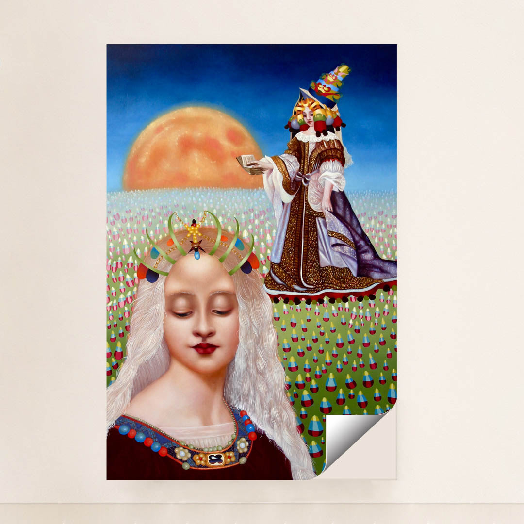 Woman 35 and 36: Pink Moon