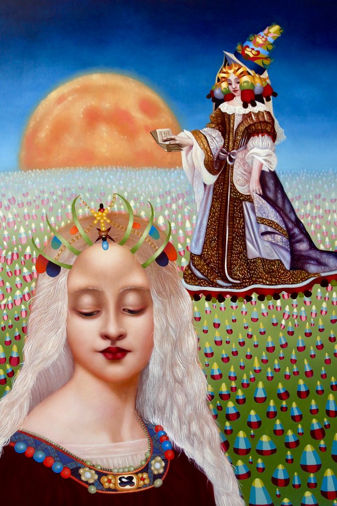 Woman 35 and 36: Pink Moon