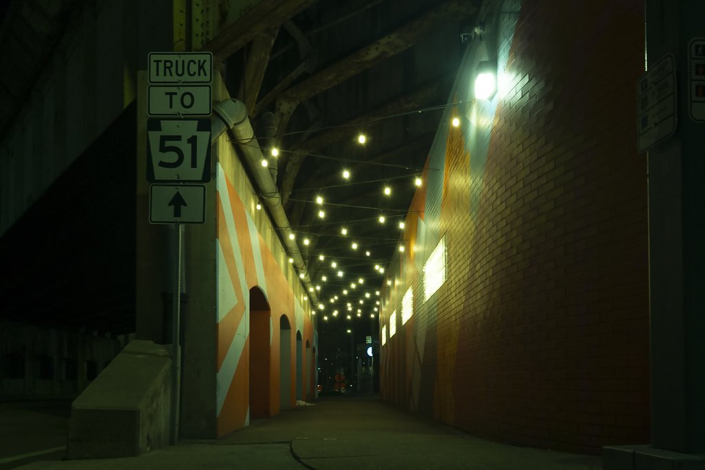 Tunnel at Night