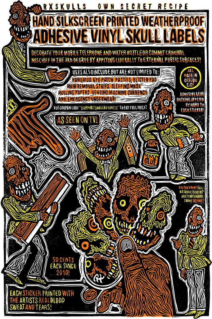 Sticker Advert
