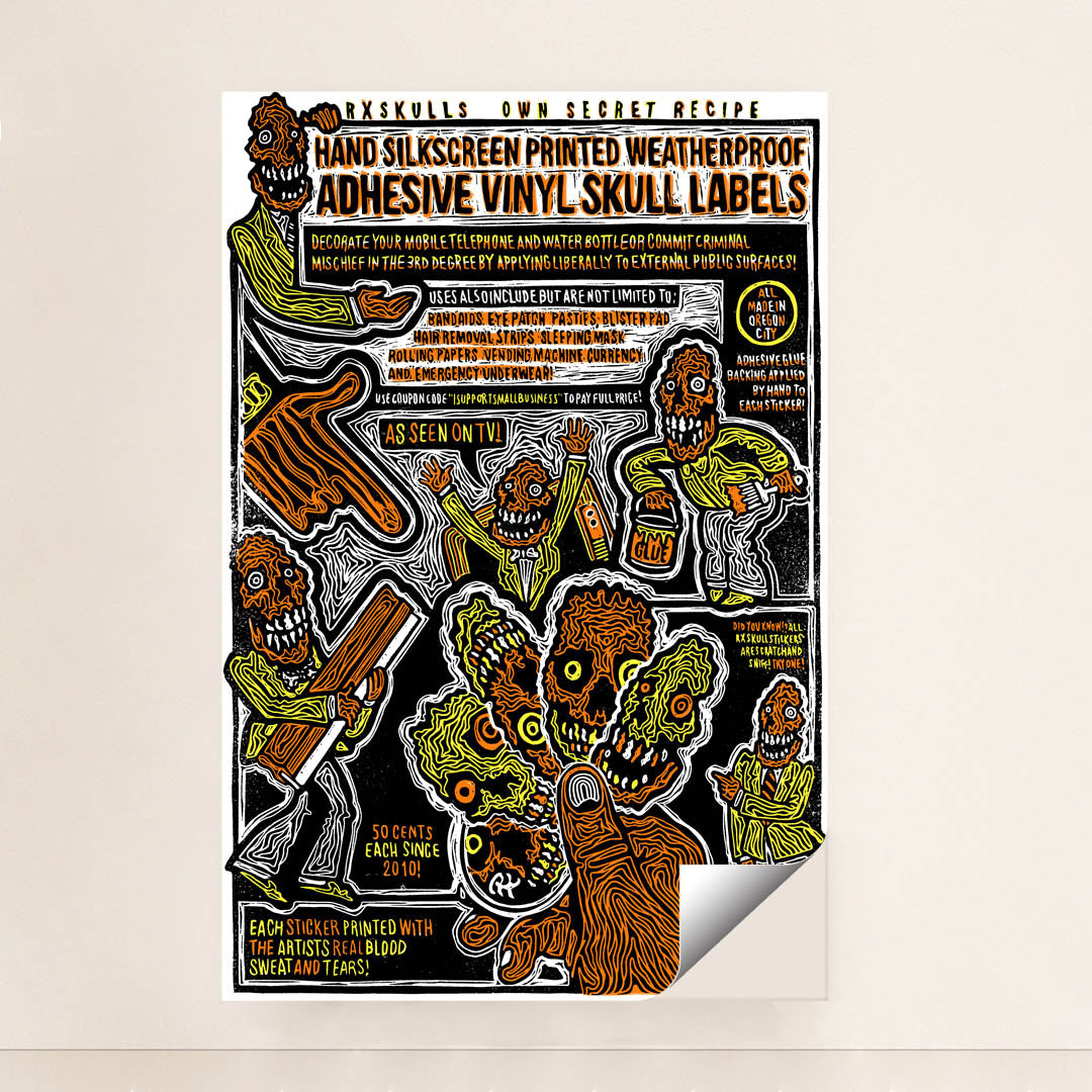 Sticker Advert